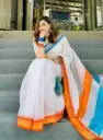 টাঙ্গাইল শাড়ী মাধুরাই  ১৩ হাত লম্বা ব্লাউজ পিস সহ। আধুনিক ও মান সম্মত ডিজাইন অরিজিনাল প্রোডাক্ট